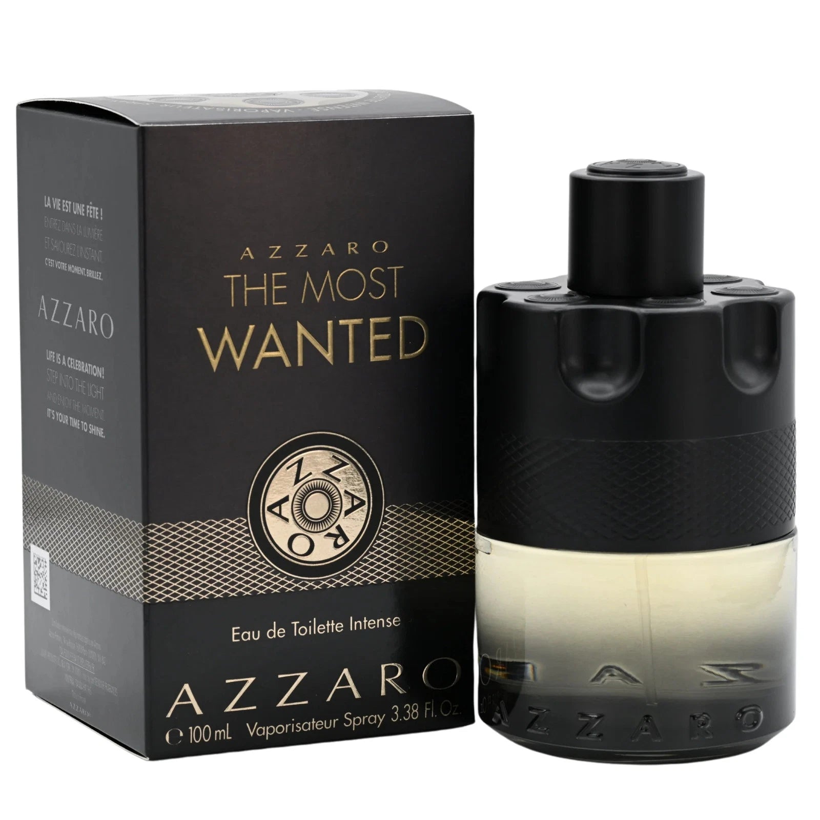 Azzaro The Most Wanted 3.3 oz EDP Intense Cologne for Men New In Box